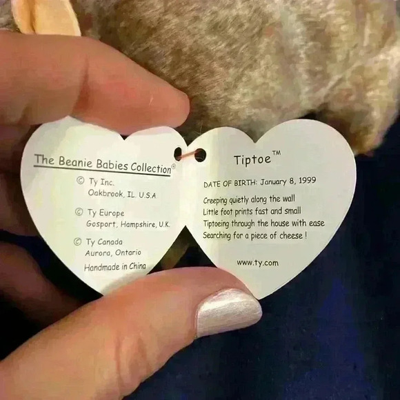 Ty Beanie Baby Tiptoe - Picture 2 of 5